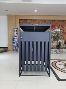 Hot Sale Galvanized Steel <strong>Garden</strong> <strong>Bin</strong> Store Dustbin Garbage Shed <strong>Bin</strong> Box <strong>Storage</strong> Shed Outdoor Dustin Box - Product Image 2