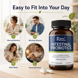 Extrait d'herbes Shecome Premium, soutien probiotique pour une santé intestinale optimale pour les hommes et les femmes, capsules probiotiques pour la santé - Product Image 4