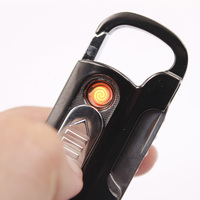 Ouvre-bouteille de vin multifonction en métal, à vis avec liège, couteau pliant, chargeur, lime à ongles, Cigarette électronique, USB, porte-clés