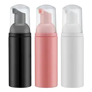 Empty 30 Ml 50Ml 100Ml 120Ml 200Ml Lash Cleanser Mousse Facial Foaming Eyelash Shampoo Foamer Dispenser Clear Foam Pump Bottle