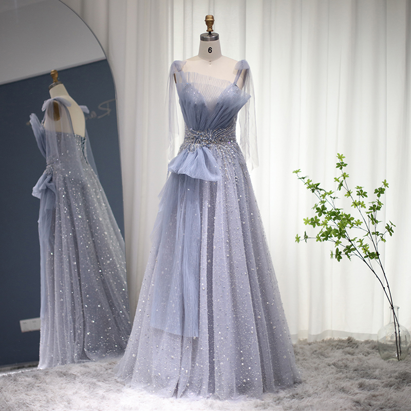 Jancember LSCZ75-1 Иллюзия Bow Sweethart вырез Вечернее платье для женщин платье с длинными