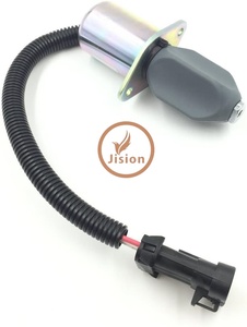 Solenoide de apagado de combustible 6681512 6681513 6690563 para motor, solenoide de corte de combustible, piezas de maquinaria de construcción - Product Image 4