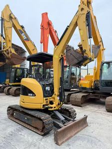 306e 305.5e2 303.5e 303E รถมือสองตัวขุดตีนตะขาบขนาดเล็กใช้ในบ้าน Cat304c Cat303c - Product Image 4