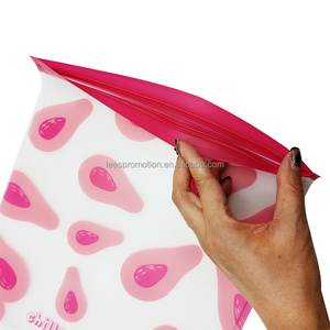 Bag Bags Organizer PEVA Silicone Food Storage Bag Containers Reusable Freezer Bag Leakproof Top Ziplock Bags Kitchen Organizer Pouch