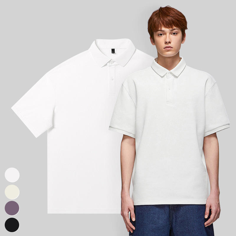 100 Cotton Polo Shirts Men Wholesale Customizable T-Shirts