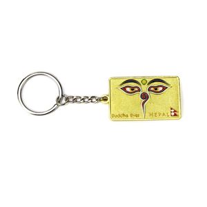 Porte-clés personnalisé avec logo d'entreprise, lettre de dessin animé, porte-clés en métal émaillé dur ou souple - Product Image 4