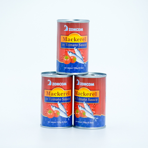 OEM 155g Directement d'usine Maquereau en conserve avec chili à nageoires aromatisé Meilleurs prix pour la variété de maquereaux - Product Image 2