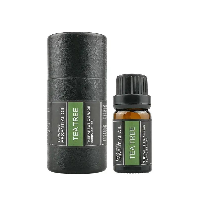 HANLINGER Customized LOGO 100% Pure Natural Aromatherapy Tea Tree Essential Oil Therapeutic Grade Organic Essential Oil