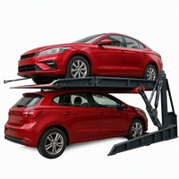 Lève-voiture hydraulique électrique inclinable avec télécommande pour garages de villas privées