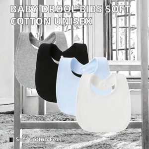 Bavoirs écologiques pour bébé Lollipop avec fermeture à bouton, bandana carré doux en coton pour nourrissons et tout-petits, fabriqués en Chine, vente en gros - Product Image 2