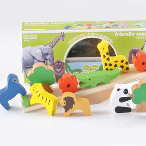 <span class=keywords><strong>Amazon</strong></span> animal de madera equilibrio balancín juguete de los niños de <span class=keywords><strong>la</strong></span> fábrica directo de equilibrio juguete de madera para niño - Product Image 2