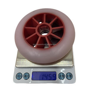 عجلات سباق احترافية صلابة مزدوجة عالية المرونة عجلة تزلج وردي PU عجلات تزلج 90/42/42 - Product Image 4