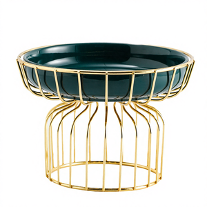 จานผลไม้ลายการ์ตูนสไตล์นอร์ดิก ดีไซน์สร้างสรรค์ สำหรับงานเลี้ยง งานปาร์ตี้ โรงแรม บ้านพักอาศัย จานวางบนขาสูงสำหรับห้องนั่งเล่น - Product Image 4