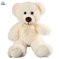 Lot de 10 ours en peluche MaoGoLan bleu clair en coton PP, 34 cm, pour baby shower et Noël