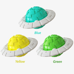Produits pour animaux de compagnie, disque volant en caoutchouc UFO qui couine, jouet à mâcher pour chien, jouet interactif pour chien, jouets d'entraînement pour chien - Product Image 3