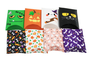 Halloween Pillow Shape <strong>Small</strong> Candy <strong>Paper</strong> <strong>Boxes</strong> Halloween Party Favor Goodie <strong>Paper</strong> <strong>Boxes</strong> Pillow Gift Treat <strong>Paper</strong> Box - Product Image 3