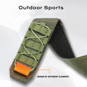 Correa Deportiva de Nailon Transpirable de Liberación Rápida para Actividades al Aire Libre, Accesorio para Reloj, Compatible con <span class=keywords><strong>Apple</strong></span> <span class=keywords><strong>Watch</strong></span> - Product Image 3