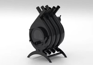 Eco-Friendly Multi-Pipe <strong>Rocket</strong> Stove, Sustainable Wood Burning <strong>Heater</strong>, Compact Fireplace for Camping, Hiking, and <strong>Small</strong> Spaces - Product Image 6