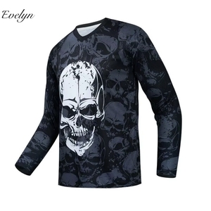 EVELYN OEM ODM <span class=keywords><strong>Maglia</strong></span> da <span class=keywords><strong>Ciclismo</strong></span> a Maniche Lunghe in Tessuto SMART Ecologico, ad Asciugatura Rapida, Traspirante ed Elasticizzato in Quattro Direzioni - Product Image 1
