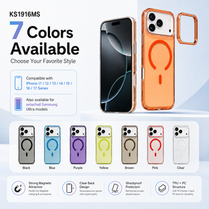 Étui de téléphone à chargement magnétique sans fil KingSoul pour Motorola/Google, hybride TPU+PC, antichoc, étanche, style Ins - Product Image 5