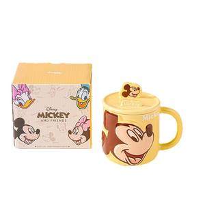 <span class=keywords><strong>Taza</strong></span> de Cerámica Original de Mickey <span class=keywords><strong>Mouse</strong></span> con Tapa y Soporte para Teléfono, Linda <span class=keywords><strong>Taza</strong></span> de Café para Parejas, Regalo para Amigos - Product Image 6