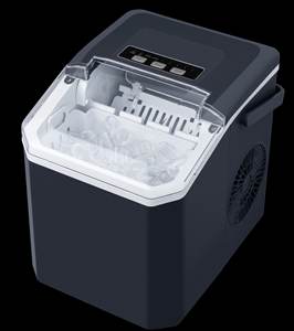 Mini Máquina de Hielo Eléctrica para Mostrador, Ciclo de Hielo Rápido, Operación con Botón, Hoteles, Restaurantes - Product Image 1