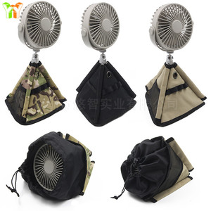 Bolsa de almacenamiento para ventilador de camping estilo japonés y coreano, bolsa para trípode de ventilador eléctrico para exteriores, bolsa con cordón para caja de papel higiénico - Product Image 5