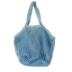 Sac de courses en filet réutilisable et écologique BSCI, idéal pour les fruits et légumes, sac de marché écologique - Product Image 1