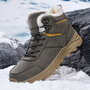 Di alta qualità <span class=keywords><strong>scarpe</strong></span> da trekking da esterno con pelliccia calda invernale <span class=keywords><strong>per</strong></span> gli uomini stivali da <span class=keywords><strong>neve</strong></span> - Product Image 5