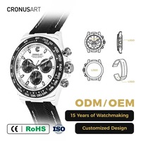 2025 LOGO personnalisé lance une montre mécanique de luxe 40MM en fibre de carbone verre saphir hommes est mécanique