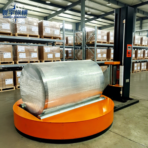 Fabrieksoutlet wikkelmachine voor rolletjes papier, rolletjes textiel, wikkelmachine voor rollen, rekfolie palletwikkelmachines - Product Image 1