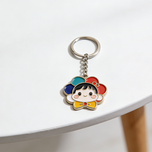 Llaveros de Esmalte Portátiles Personalizados, Diseño a Medida, de Acero Inoxidable, Colgante para Bolsos y Carteras, Regalo de Moda para Niños y <span class=keywords><strong>Adolescentes</strong></span> - Product Image 3