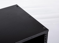 LEILEI MXS-14 7U Open Frame Video DJ Network Server Rack 19 ''Strong Network Rack avec quatre roues