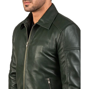 Trex Exports Men's Navy Blue Bomber <b>Jacket</b> Regular Fit Stand Collar Single Button Closure Casual Streetwear Cotton Filled <b>Winter</b> - Product Image 3