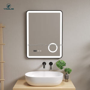 <span class=keywords><strong>Miroir</strong></span> de salle de bain intelligent avec écran tactile couleur personnalisé, design intelligent, <span class=keywords><strong>miroir</strong></span> de coiffeuse avec lumière LED - Product Image 5