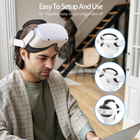 Accessoires de jeu d'affichage de tête de remplacement de style sport pour Oculus pour les joueurs de réalité virtuelle Quest 2
