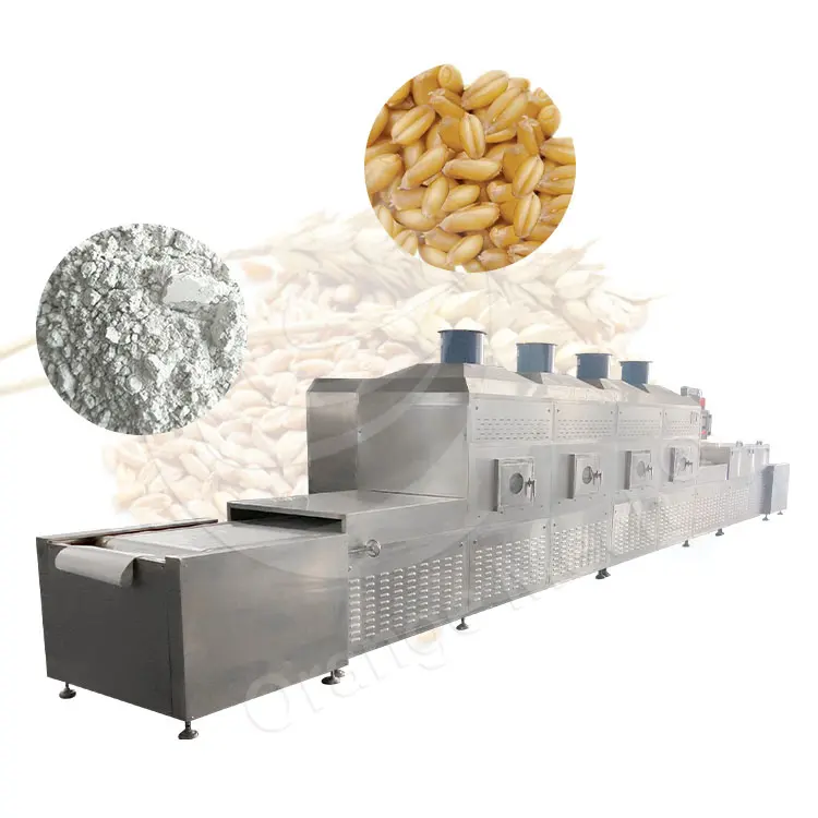 ORME Conveyor Belt Microwave Industrial Food Dry Spent Maize Bran 30 Ton Grain Mechanical Dryer Big For Rice