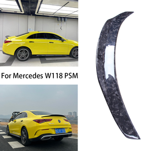 Aileron de coffre arrière en fibre de carbone forgée style PSM pour W118 C118 2019-2025 - Product Image 2
