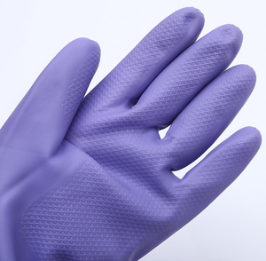 长袖橡胶家用防水清洁洗碗厨房乳胶手套