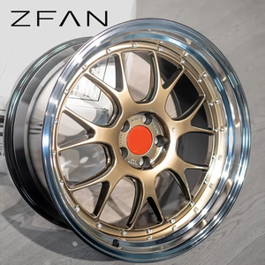 Cerchi in Alluminio Forgiato Lucidato ZFAN OEM a 2 Pezzi 17-26" Concavi Profondi 5x112/114.3/120 PCD Compatibilità Universale per M3/M4 e Audi - Product Image 2