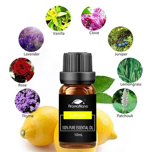 Органическое натуральное чистое ароматерапия Роза чай лимон дерево лавандовое масло эфирные масла