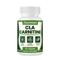 Capsules d'extrait de thé vert L-Carnitine OEM, complément nutritionnel sportif, brûleur de graisse végétalien, 3000 capsules amincissantes CLA Carnitine