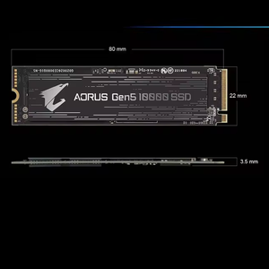 GI-GA-字节AG510K2TB AO-RUS 510K Gen5 10000固态硬盘2TB PCIe 5.0 <span class=keywords><strong>M</strong></span>.<span class=keywords><strong>2</strong></span> - Product Image 6