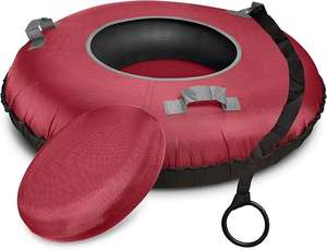 Winter Sports Fun Skii Snow Tubing Enfants 110cm Frozen Snow Tube 36 Inch Heavy Duty Commercial Flexible Flyer Park Snow Tube - Product Image 5