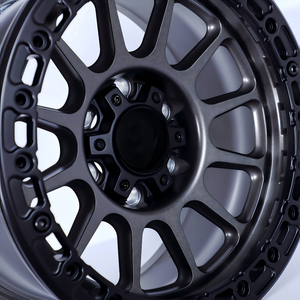 Rines <span class=keywords><strong>JW</strong></span> de Aleación Negros con Beadlock Real de 16-22 Pulgadas para 4x4, Todoterreno y Carreras, para Hilux D-MAX Pickup - Retrofit/Actualización - Product Image 2