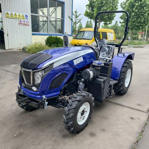 Tracteur à roues de 160 CV avec poids à fixation rapide et transmission 8+2 ROPS - Product Image 1
