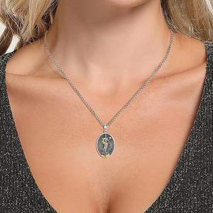 Collier pendentif Totem de la déesse grecque antique de l'abondance, en argent pur 925, rétro, porte-bonheur, richesse et prospérité - Product Image 5