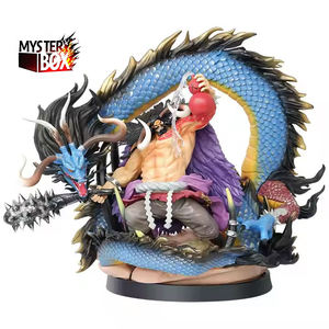 Venta caliente PVC Anime adornos dragón gigante Kaidou figura Ones piezas artesanía con caja regalo perfecto para niños - Product Image 1