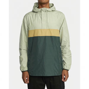 Windbreaker <b>Jackets</b> Custom Design Windbreaker Vintage Windbreaker with Printed Collar Zip <b>Jacket</b> For <b>Men</b> - Product Image 1