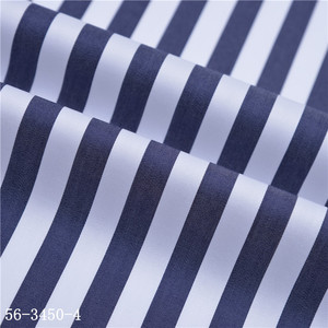 Tissu 100% coton à larges rayures, frais, propre, lisse, durable et doux pour chemises toutes saisons, uniformes de bureau et mode décontractée - Product Image 5